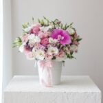 باکس گل کوچک و اقتصادی برای هدیه تولد