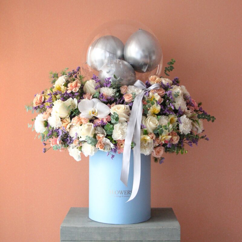 باکس آبی برای تبریک تولد آقایان