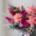 گل و کیک برای هدیه تولد