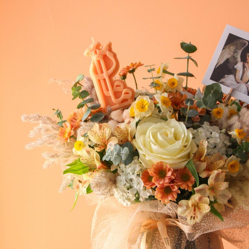 رز هلندی داوودی گلبهی نرگس اکالیپتوس هدیه روز مادر