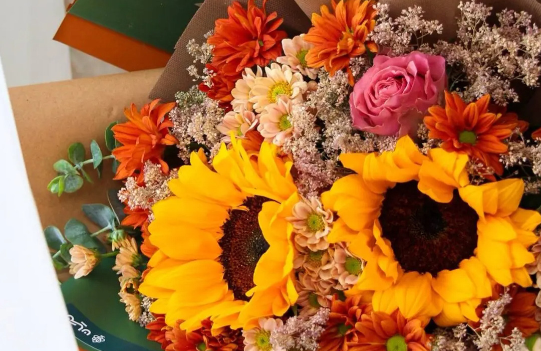 دسته گل برای دفاع پایان‌نامه