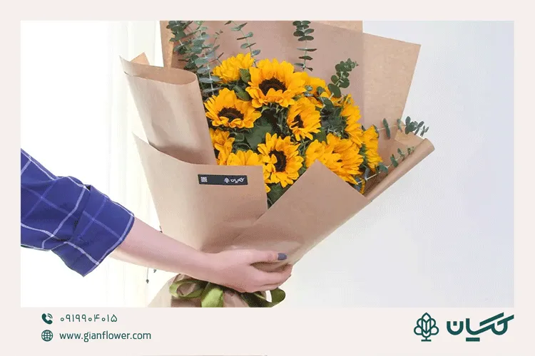 گل آفتابگردان گزینه ای مناسب برای هدیه به مرد
