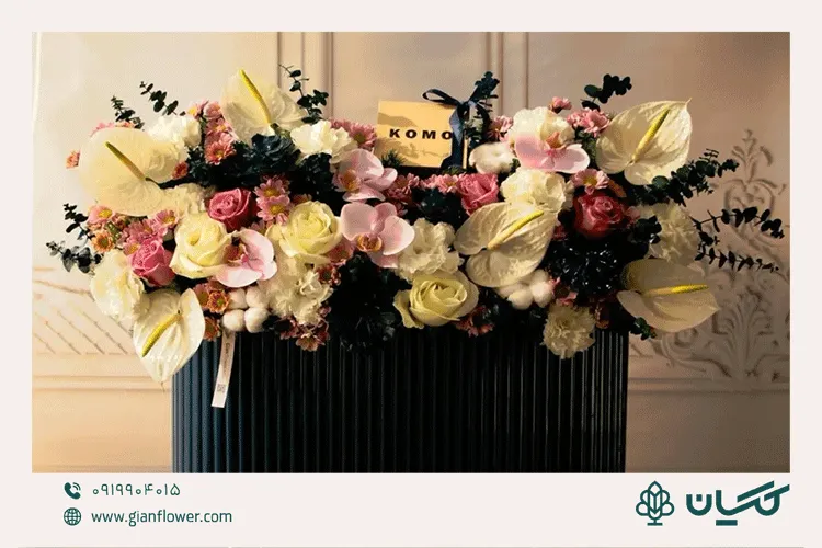 آداب هدیه دادن باکس گل لاکچری