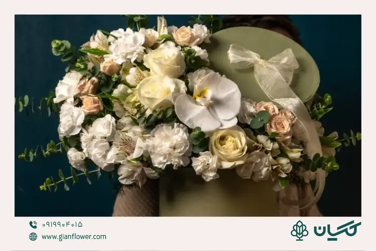 باکس گل میرکو مناسب گل خواستگاری