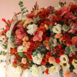 باکس گل پاییزی رز و ارکیده - گلفروشی گیان