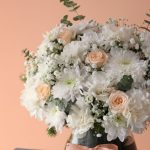 گلدان سبز و سفید گیان