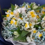 دسته گل نرگس آبی برای آقایان - گلفروشی