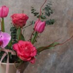 لاله صورتی ارکیده رز هلندی