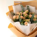 دسته گل مینیمال رز مینیاتوری